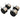 SET OF 4 CASTERS 400# MAX